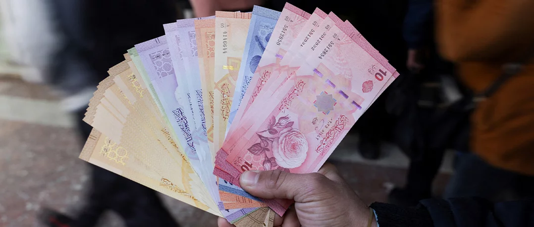 Syria’s new Lira arrives in Lebanon