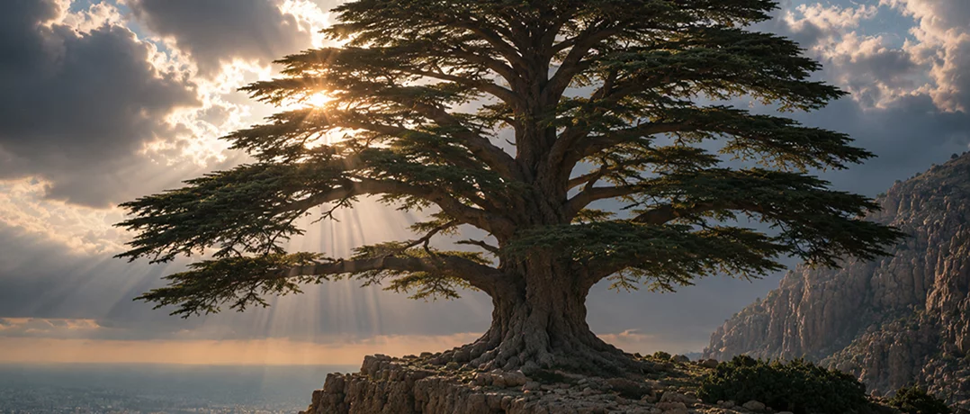 The mystery behind Lebanon's most famous tree