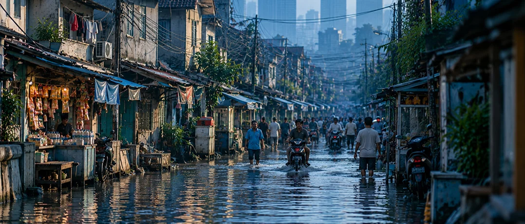 The world’s cities are sinking, but not at the same rate