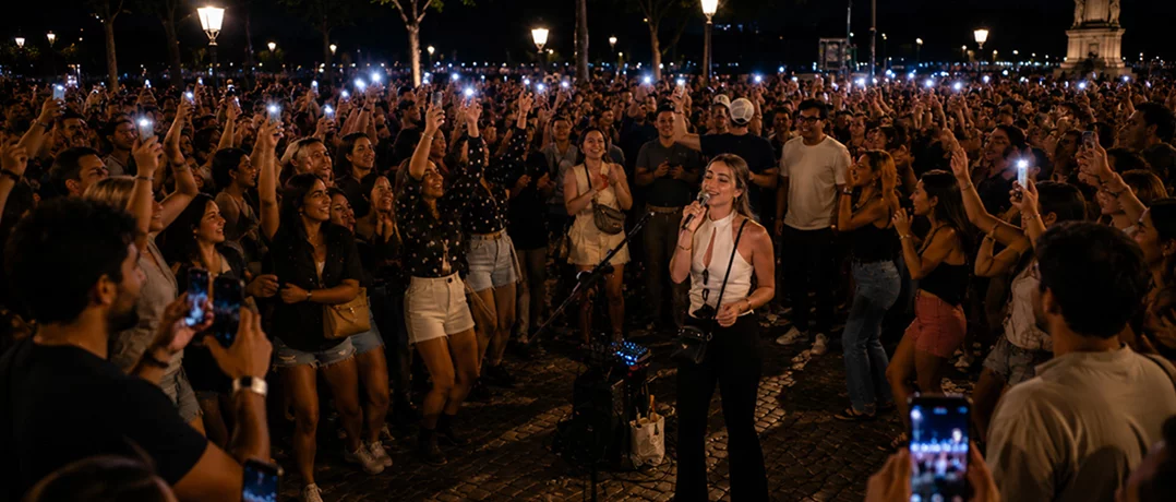 The Lebanese girl who sang into Rome's heart