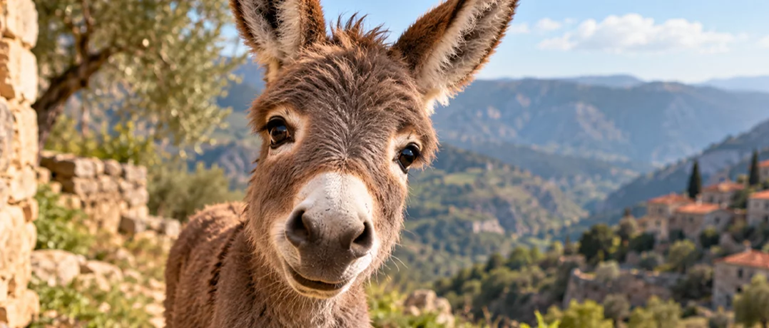 Donkeys, the guides of the mountain
