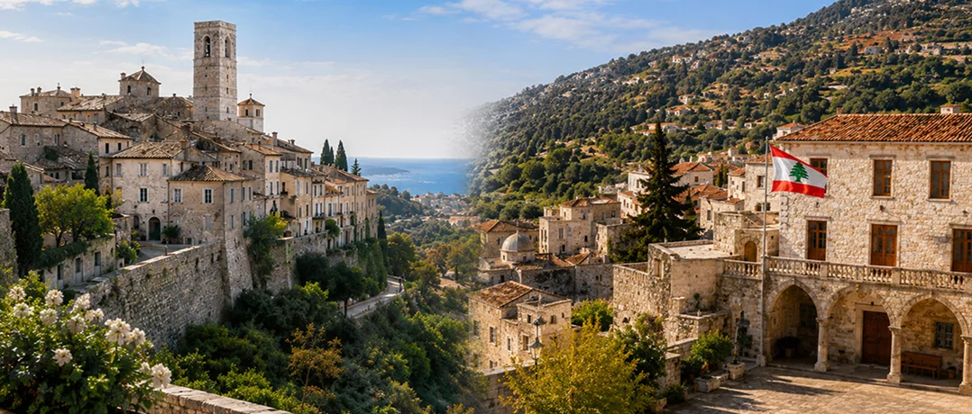 Two historic villages, one shared Mediterranean identity