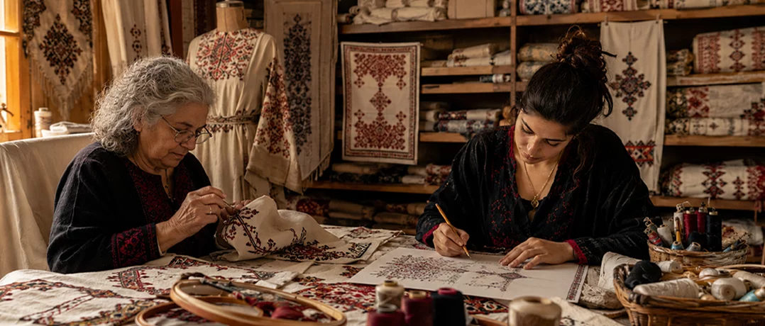 Keeping Lebanese embroidery alive