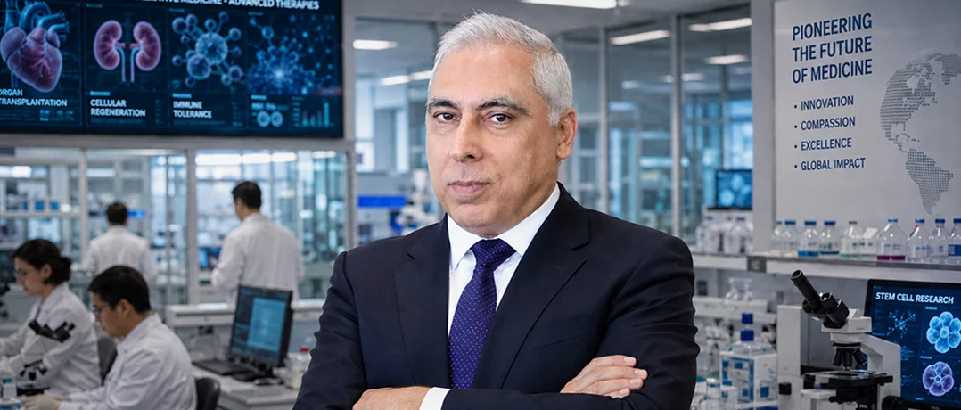 The Lebanese scientist behind a historic medical triple crown