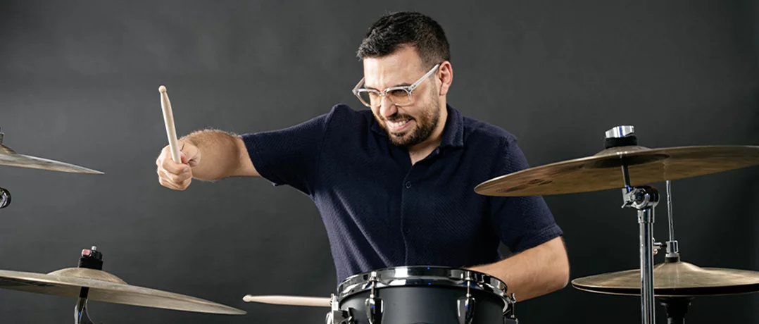 Leading by example: Patrick Abdo’s drumming ambitions