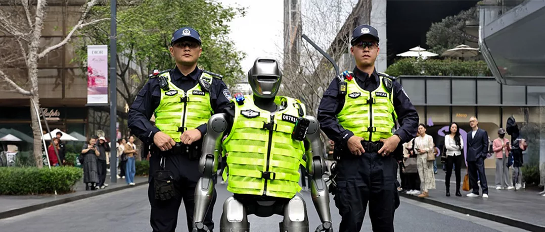 First AI humanoid police robot