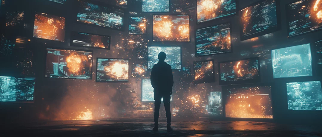 Scrolling through the crisis