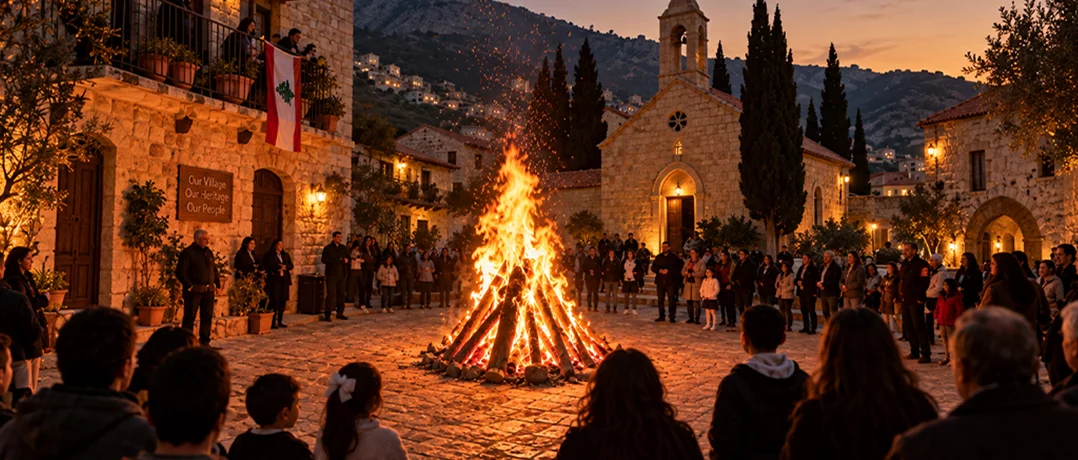 Why Lebanon lights its mountains for Eid el-Salib