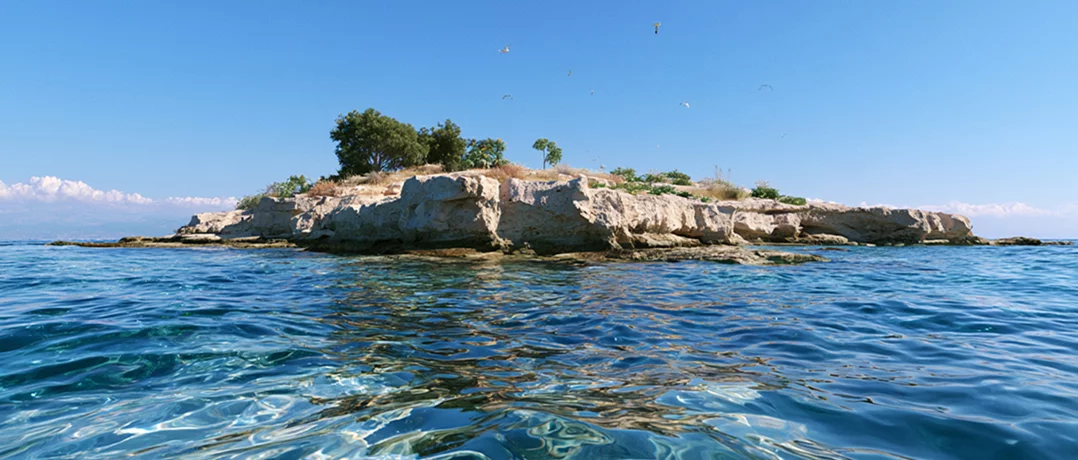 Nine islands shaping Lebanon's coast