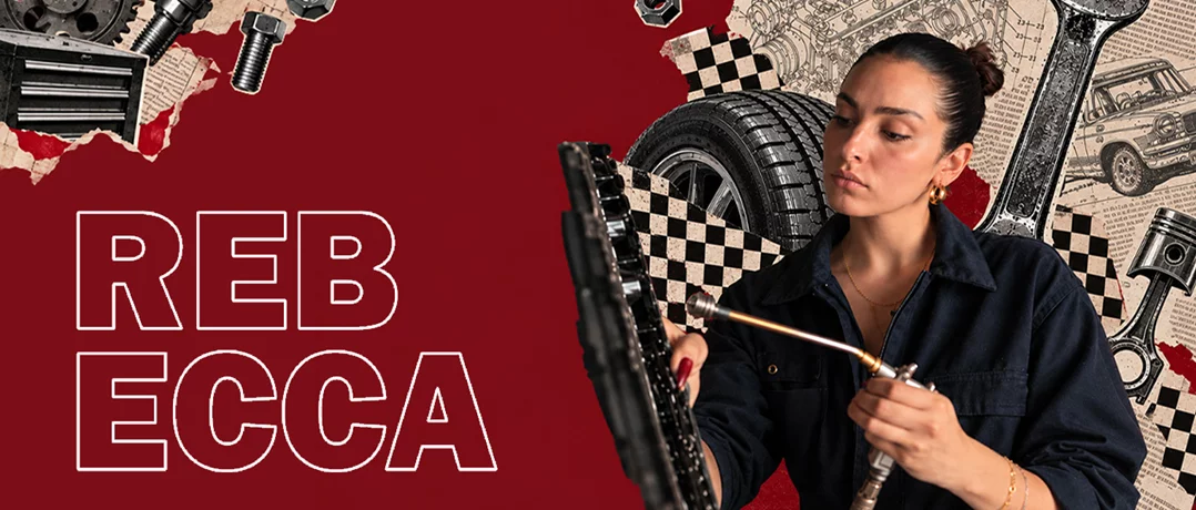 The female mechanic breaking the rules