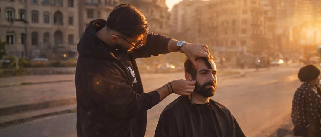Three barbers, one purpose: Making people feel human again