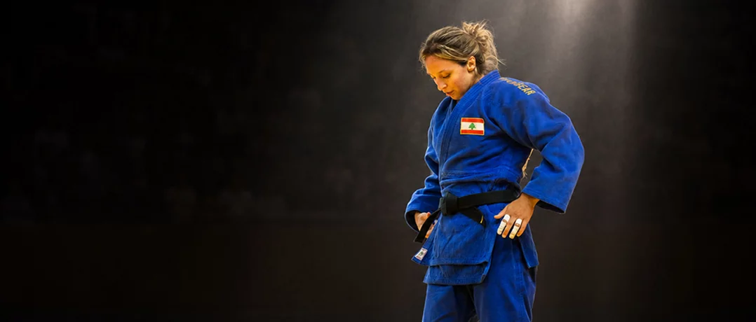 The Lebanese judo champion who found her fight