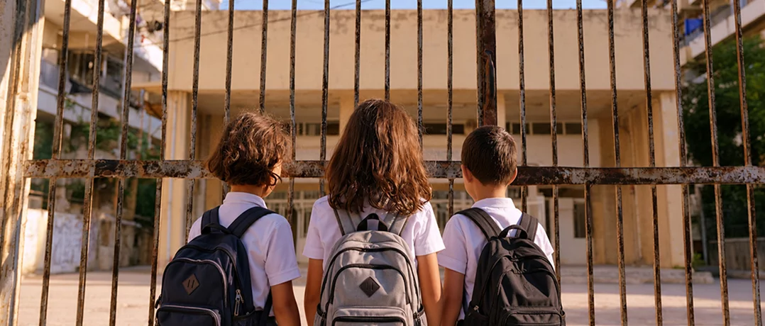 Lebanese students wait as Syrian afternoon classes get green light