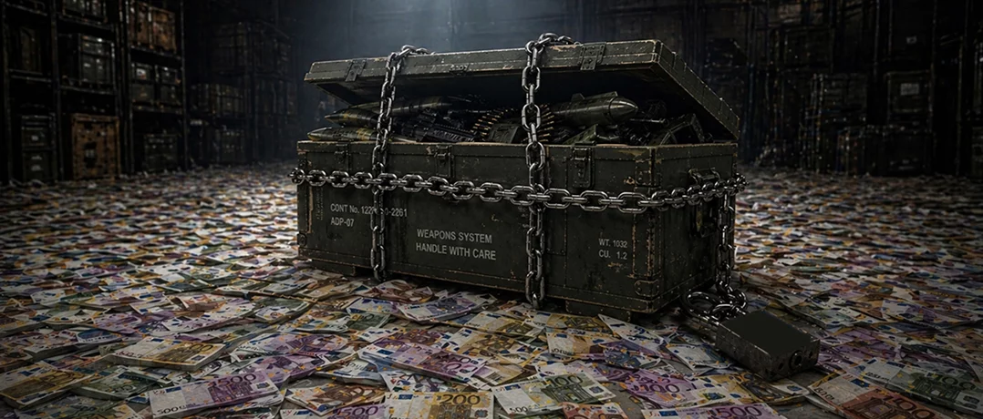 Europe paid for the weapons, America kept them