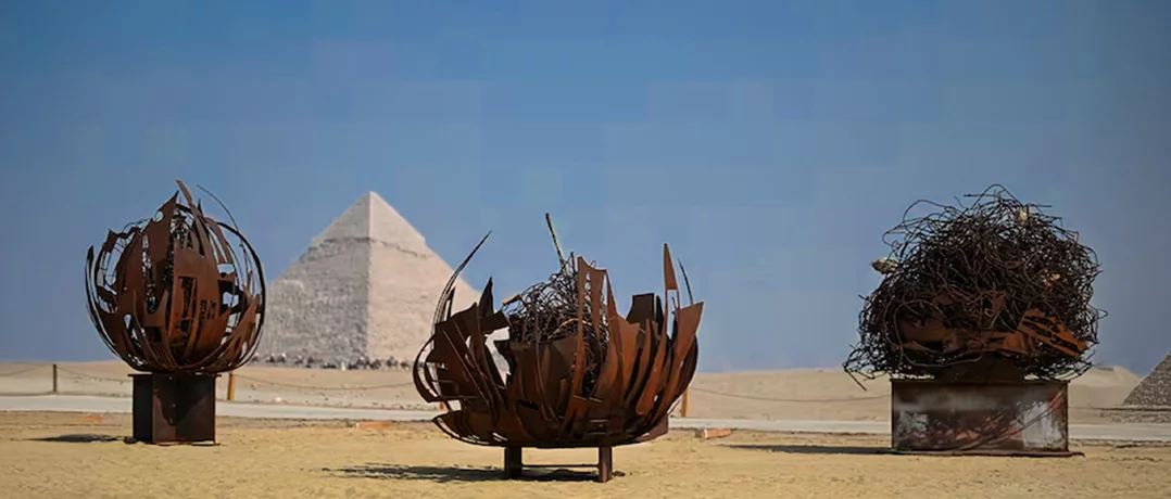 The Lebanese voice at Giza’s ‘Forever Is Now’ exhibition