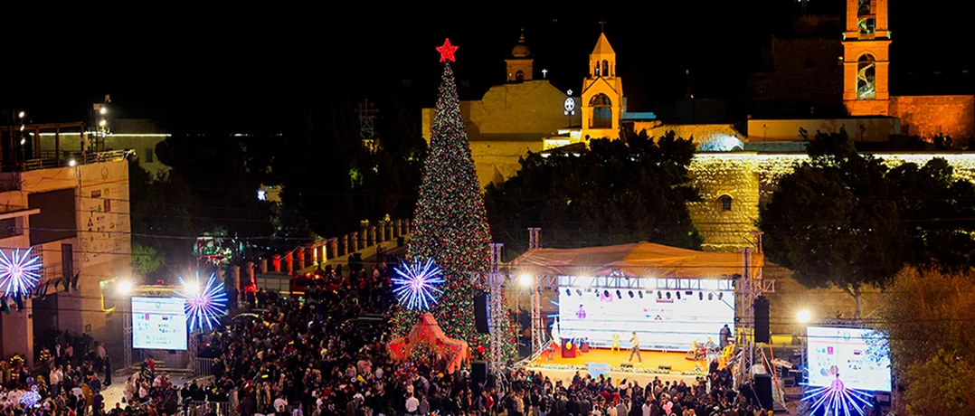 After 2 years, Christmas returns to Bethlehem