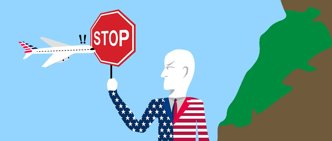 US travel ban and embassy drawdown in Lebanon