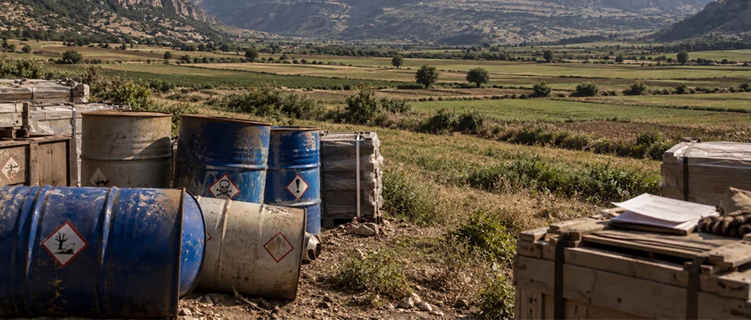 Who changed Lebanon’s plan for its expired chemicals?