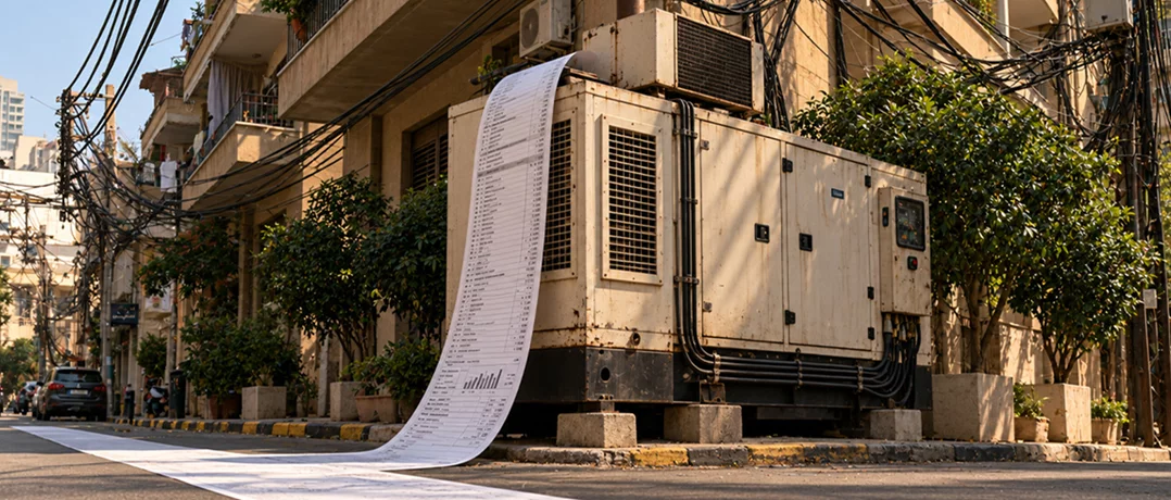 Lebanon’s electricity crisis: Generator bills surge in August