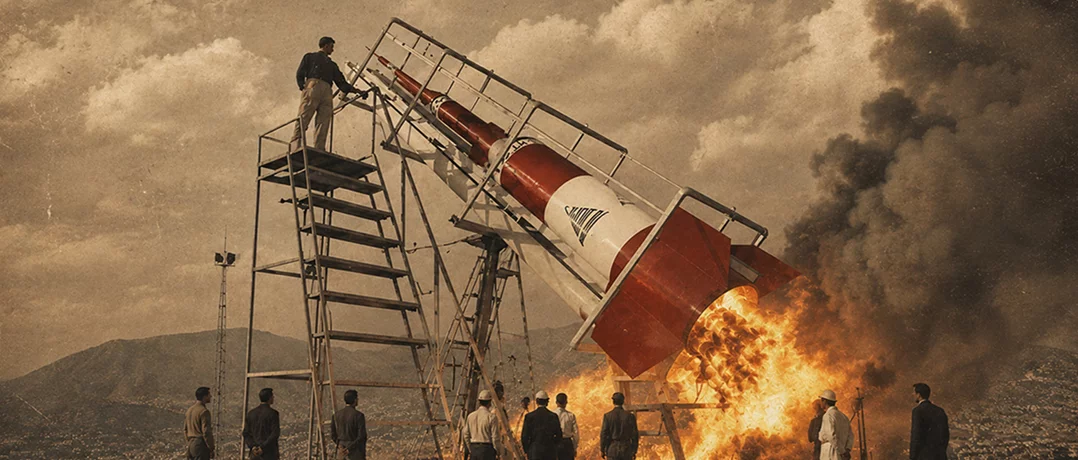 Lebanon reached the edge of space in the 1960s