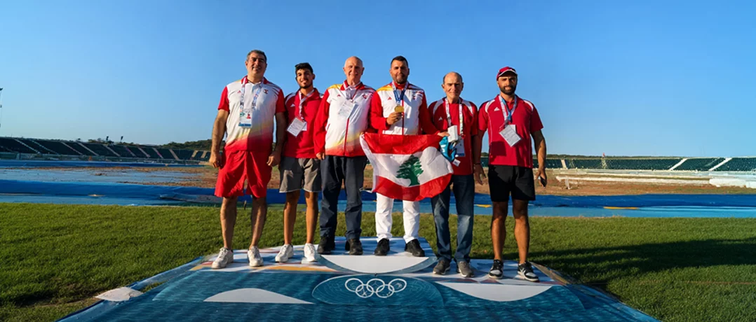 Lebanon’s skeet shooting champion strikes gold