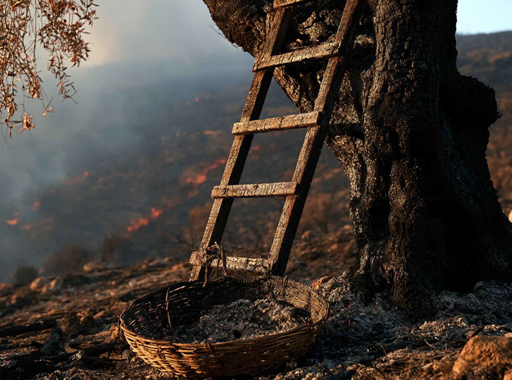 How the war ravaged Lebanon’s olive groves