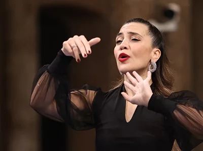 Yasmina Sabbah: conducting from the sky, salvaging classical music