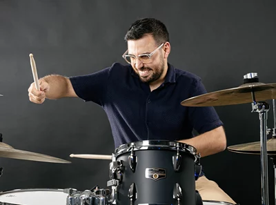 Leading by example: Patrick Abdo’s drumming ambitions