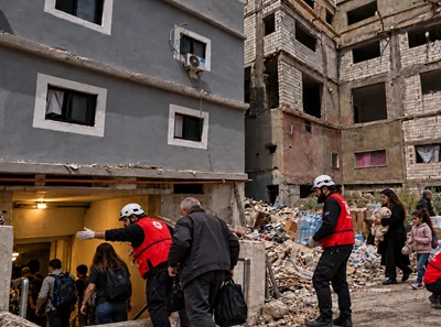 Inside the Red Cross’s Disaster Risk Reduction unit in Tyre