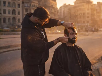 Three barbers, one purpose: Making people feel human again