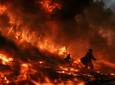 Inside the wildfires scorching three continents