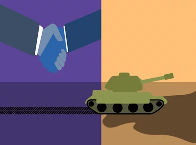 Diplomacy and tension collide in Washington