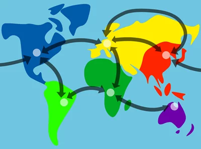 The changing geography of globalization