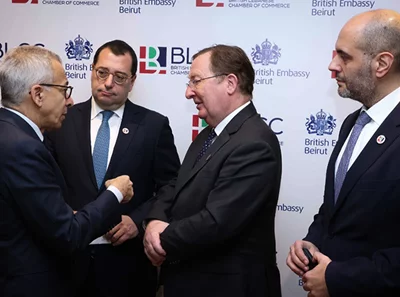 Inside the launch of the British-Lebanese chamber of commerce