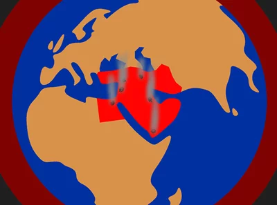 The geography of war