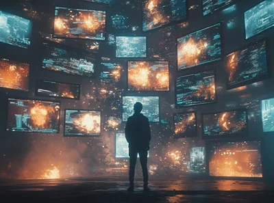 Scrolling through the crisis