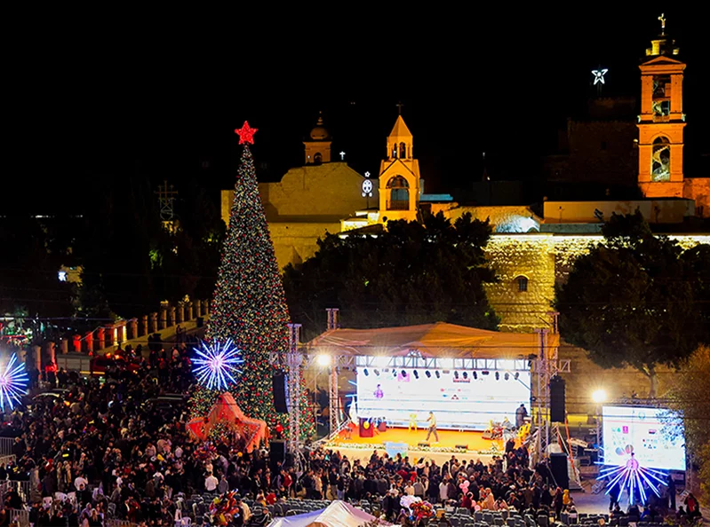 After 2 years, Christmas returns to Bethlehem