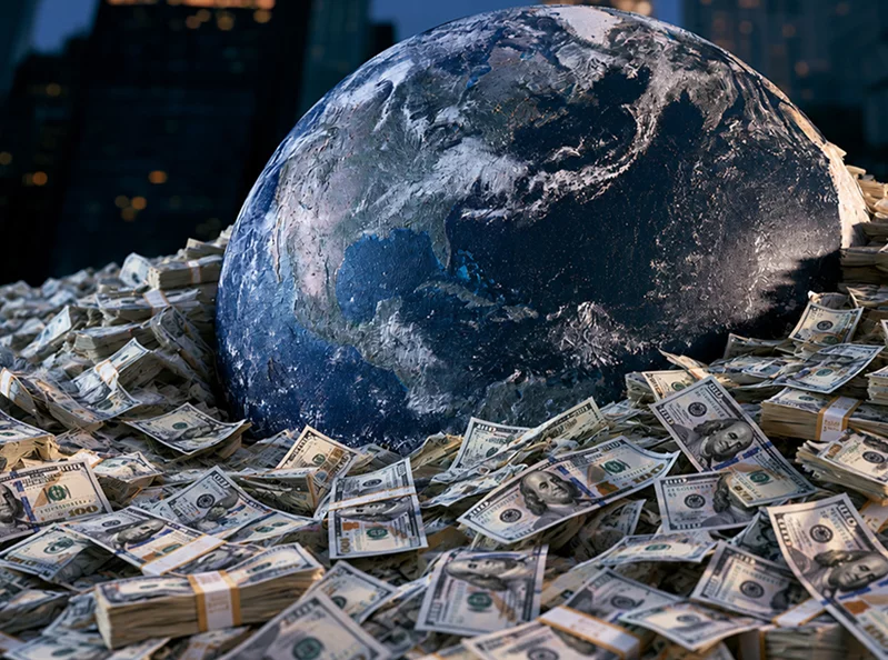 The world has never owed this much money