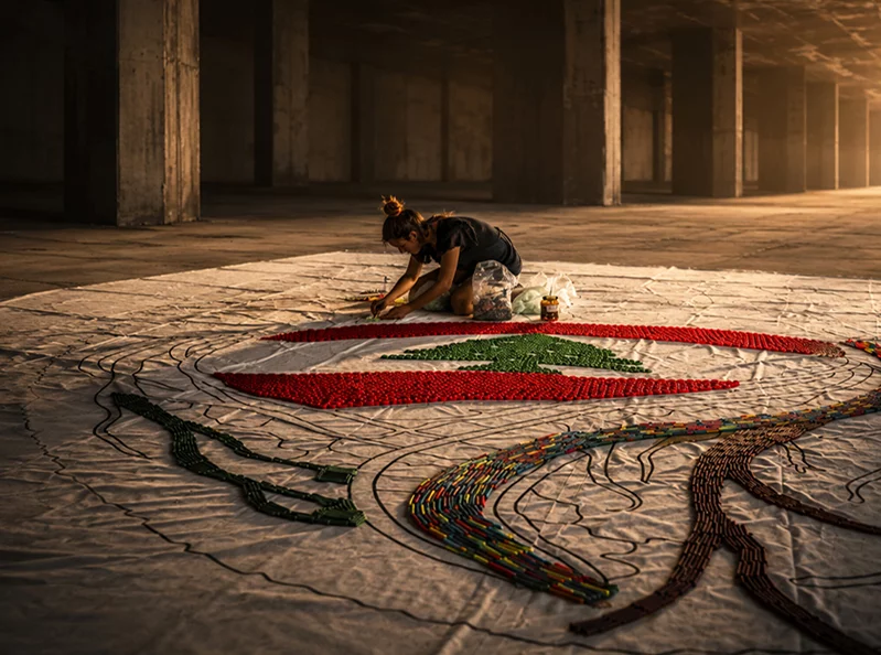 Building records from Lebanon's ruins