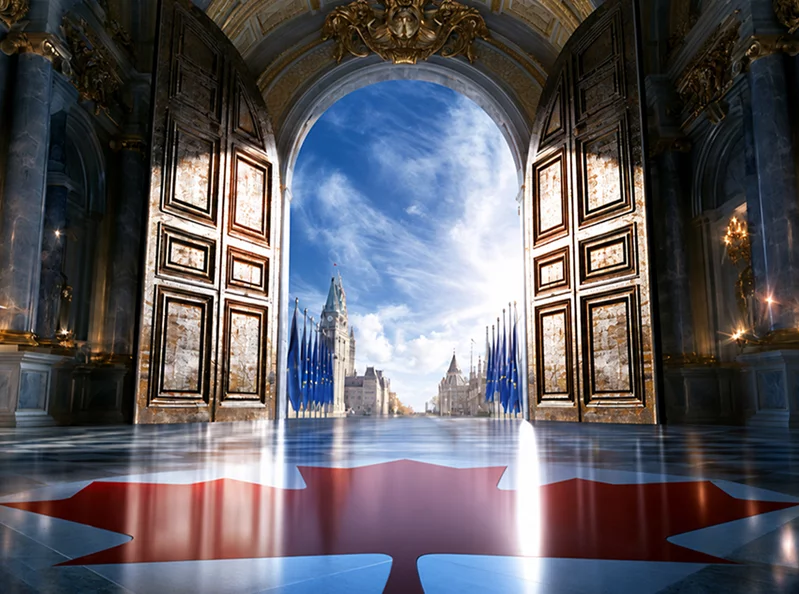 Europe opens a new door to Canada