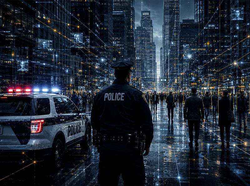When algorithms police the future