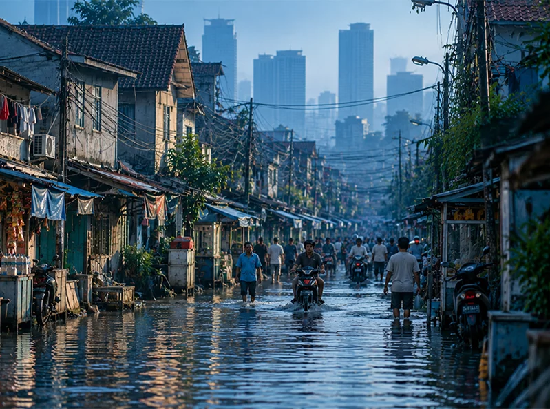 The world’s cities are sinking, but not at the same rate