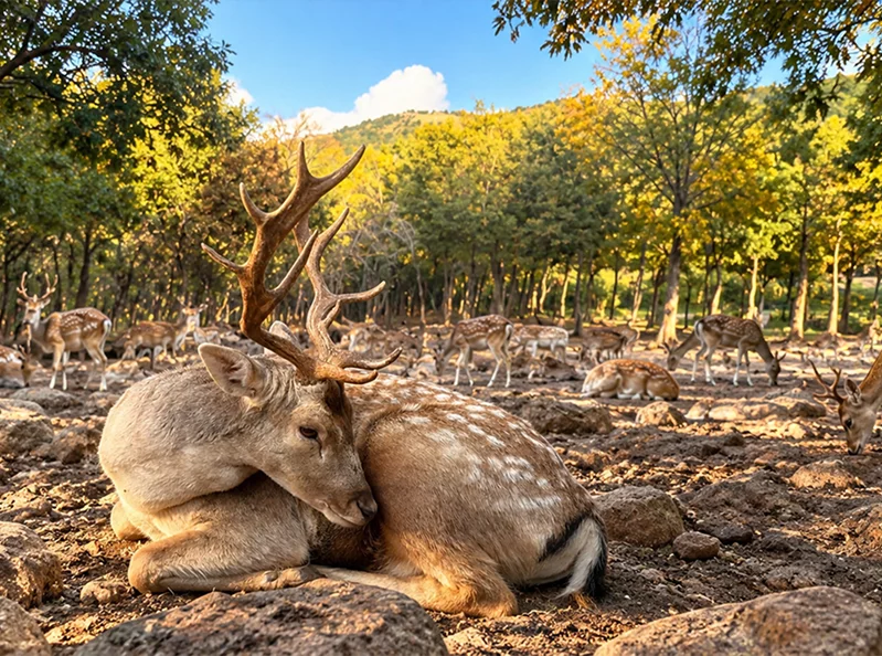 Lebanon’s deer reserves: A new destination for animal lovers