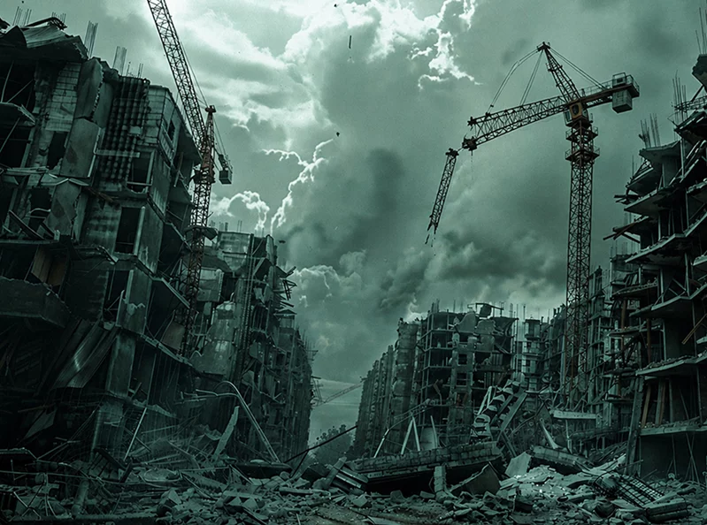 Between reconstruction and despair