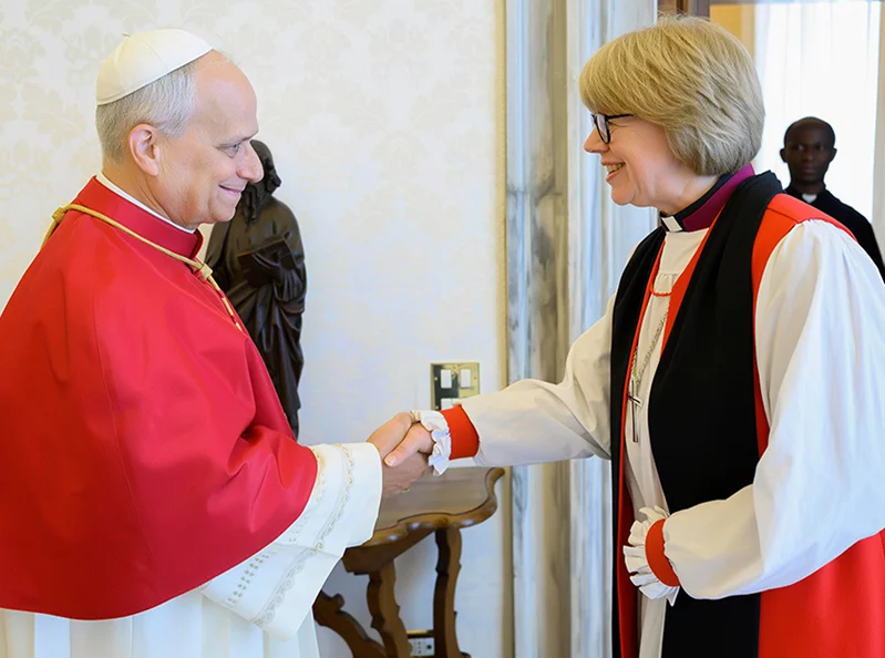 A historic and symbolic meeting between two churches