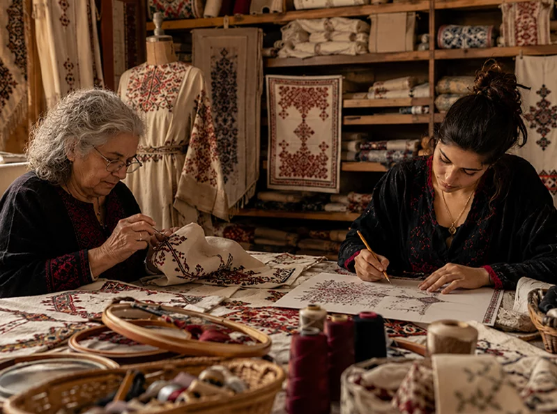 Keeping Lebanese embroidery alive