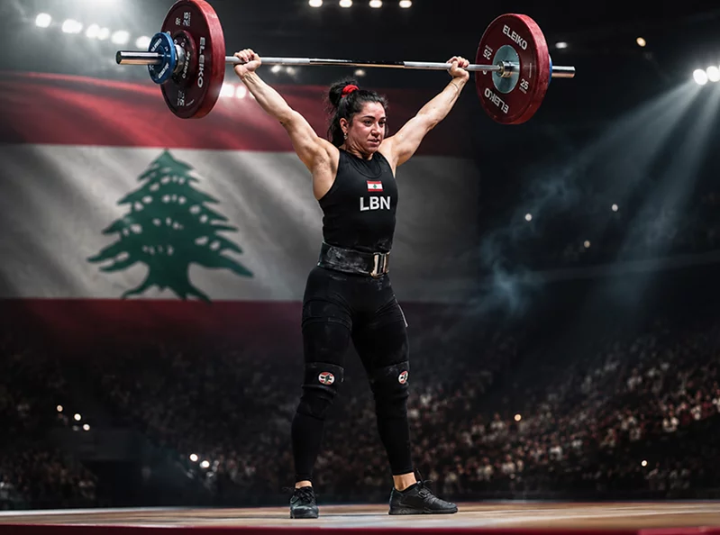 Alexa Mina: Lebanon’s first female weightlifter at the Asian games