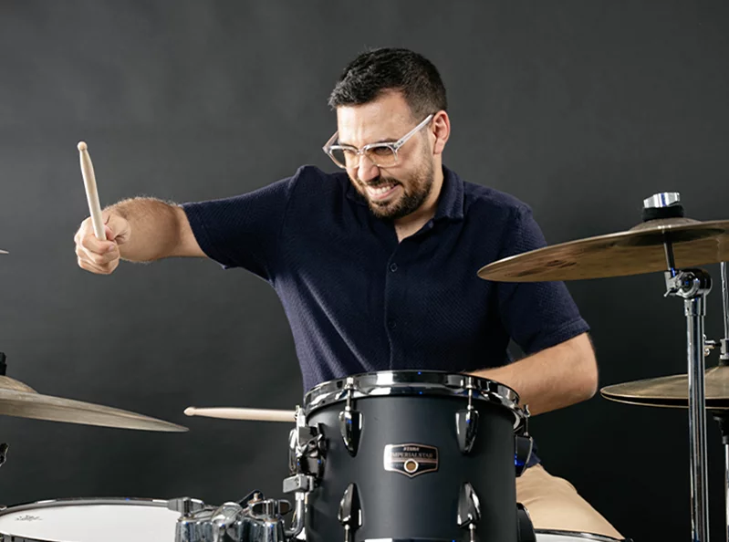 Leading by example: Patrick Abdo’s drumming ambitions