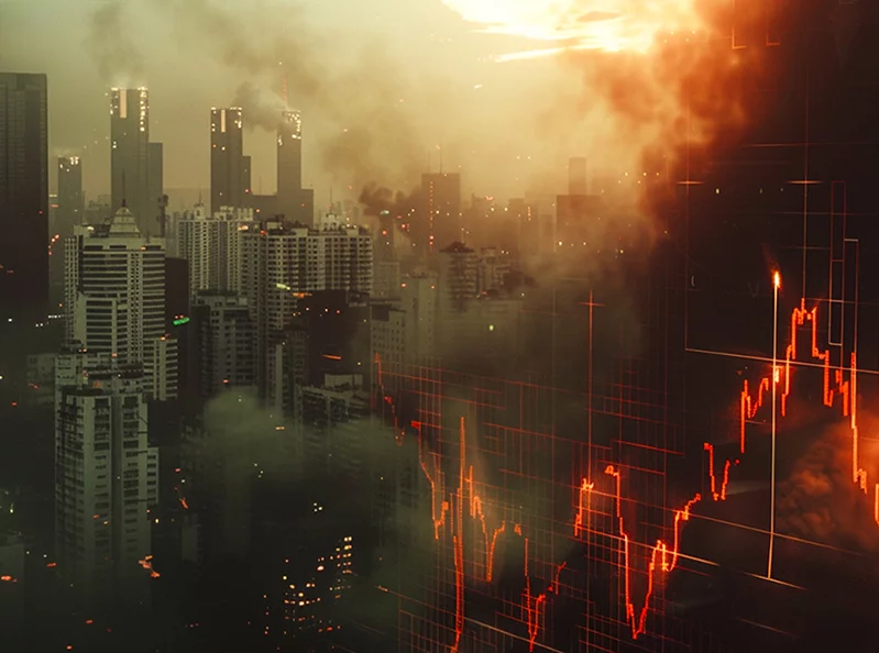 How did the war reshape the GDP in 2026?