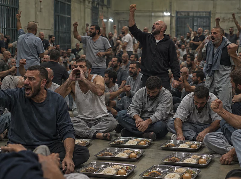 Inside Roumieh’s general amnesty protest